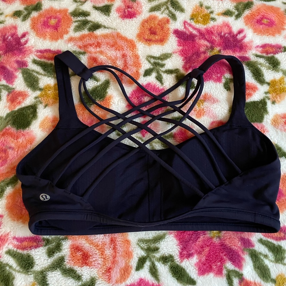Lululemon Navy Sports Bra